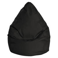 SITZSACK 120 l  - Schwarz, Design, Textil (70/90/70cm)