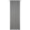 WÄRMESCHUTZVORHANG blickdicht  - Grau, KONVENTIONELL, Textil (135/245cm)