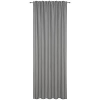 WÄRMESCHUTZVORHANG blickdicht  - Grau, KONVENTIONELL, Textil (135/245cm)