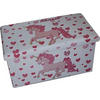 KUTIJA DEKORATIVNA   40/40/76 cm   - bijela/ružičasta, Basics, tekstil (40/40/76cm)