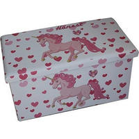 KUTIJA DEKORATIVNA   40/40/76 cm   - bijela/ružičasta, Basics, tekstil (40/40/76cm)