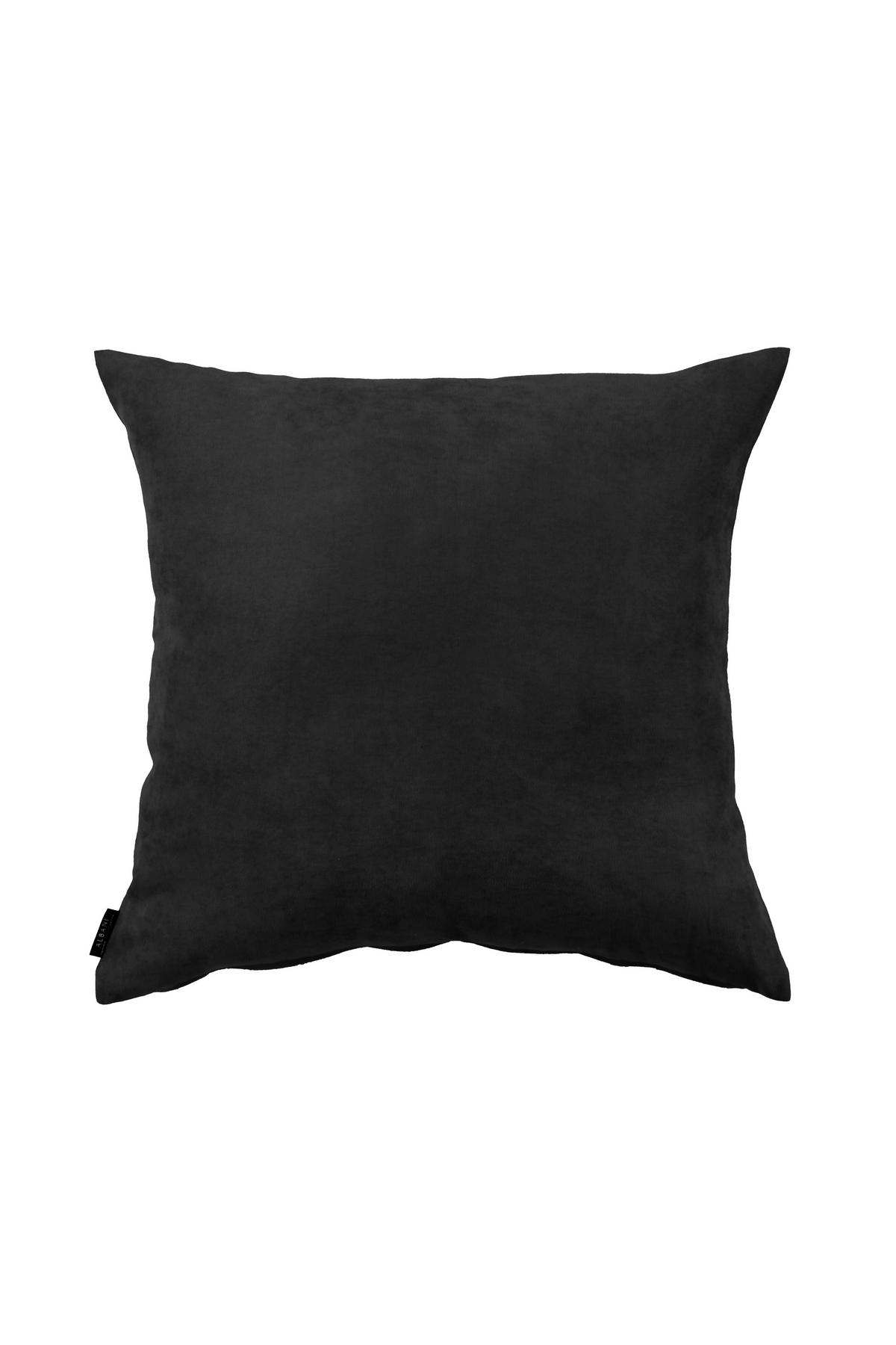 KISSENHÜLLE 50/50 cm  - Schwarz, Basics, Textil (50/50cm)