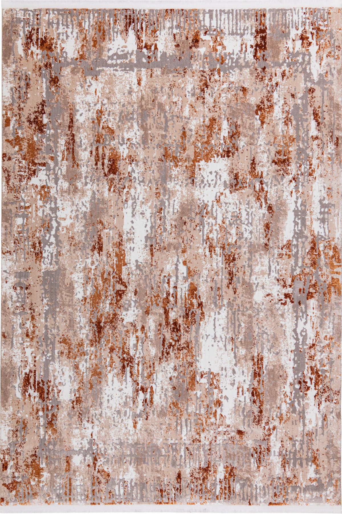 TKANÝ KOBEREC, 133/190 cm, terakota - terakota, Design, textil (133/190cm) - Novel
