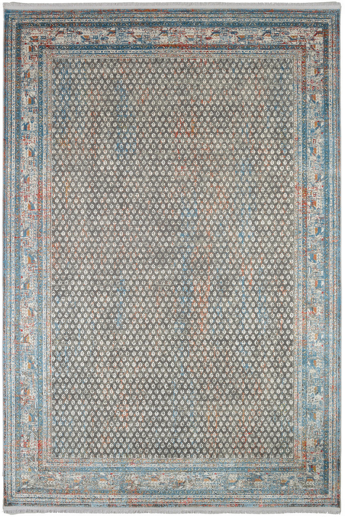 WEBTEPPICH 200/290 cm Monza Grau, Multicolor  - Multicolor/Grau, KONVENTIONELL, Textil (200/290cm) - Dieter Knoll