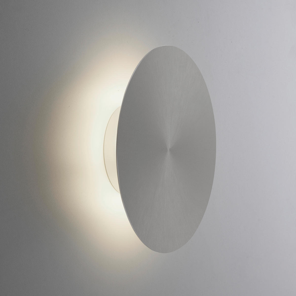 AKKU-WANDLEUCHTE - Grau, Design, Kunststoff/Metall (25/6,5cm) - Paul Neuhaus