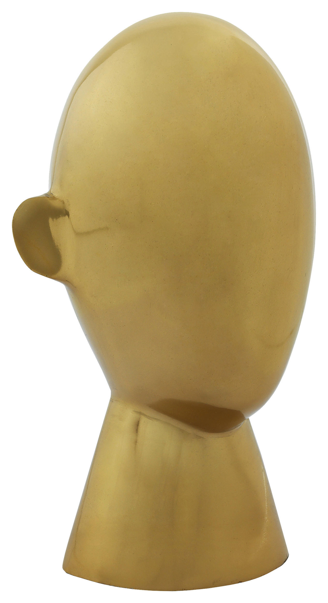 Skulptur Phantom Goldfarben, 11x22 Cm