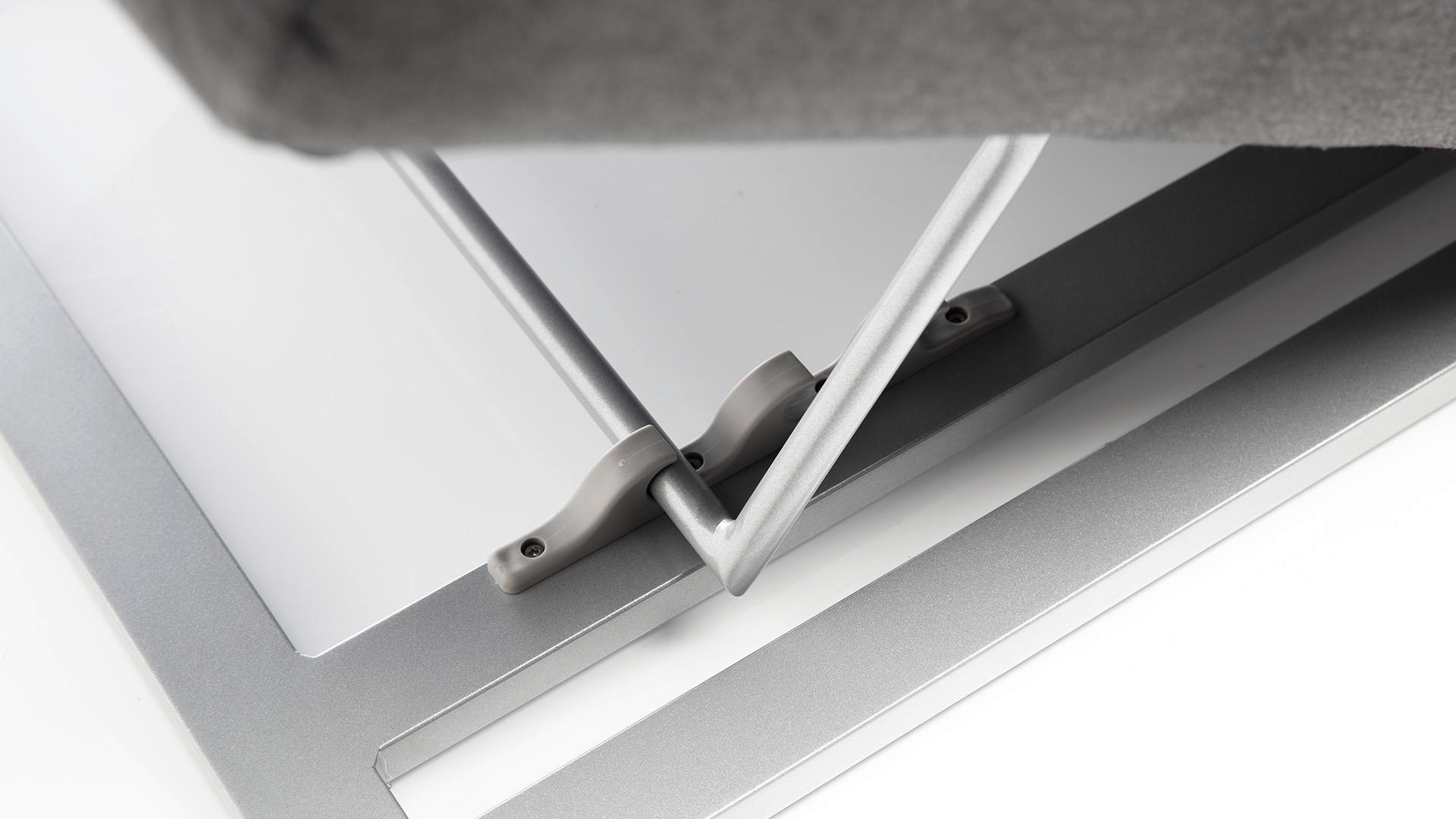 SONNENLIEGE 90/33/213 cm  - Anthrazit/Silberfarben, Basics, Kunststoff/Textil (90/33/213cm) - Kettler