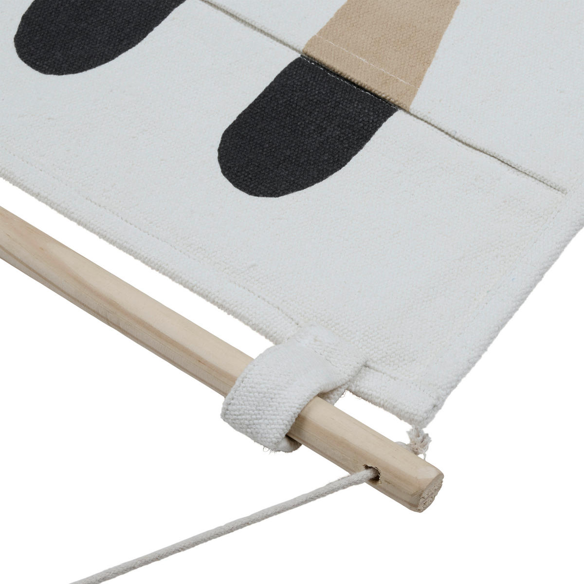 HÄNGEORGANIZER  - Naturfarben, Trend, Textil (35/80cm) - Patinio