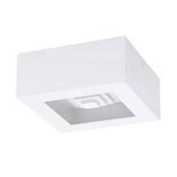 WANDLEUCHTE Ferreros 14/14/6 cm   - Weiß, KONVENTIONELL, Kunststoff/Metall (14/14/6cm) - Eglo