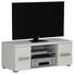 TV-ELEMENT 100/40,4/44,3 cm - Alufarben/Weiß, Design, Glas/Holzwerkstoff (100/40,4/44,3cm) - Xora TV-ELEMENT 100/40,4/44,3 cm - Alufarben/Weiß, Design, Glas/Holzwerkstoff (100/40,4/44,3cm) - Xora