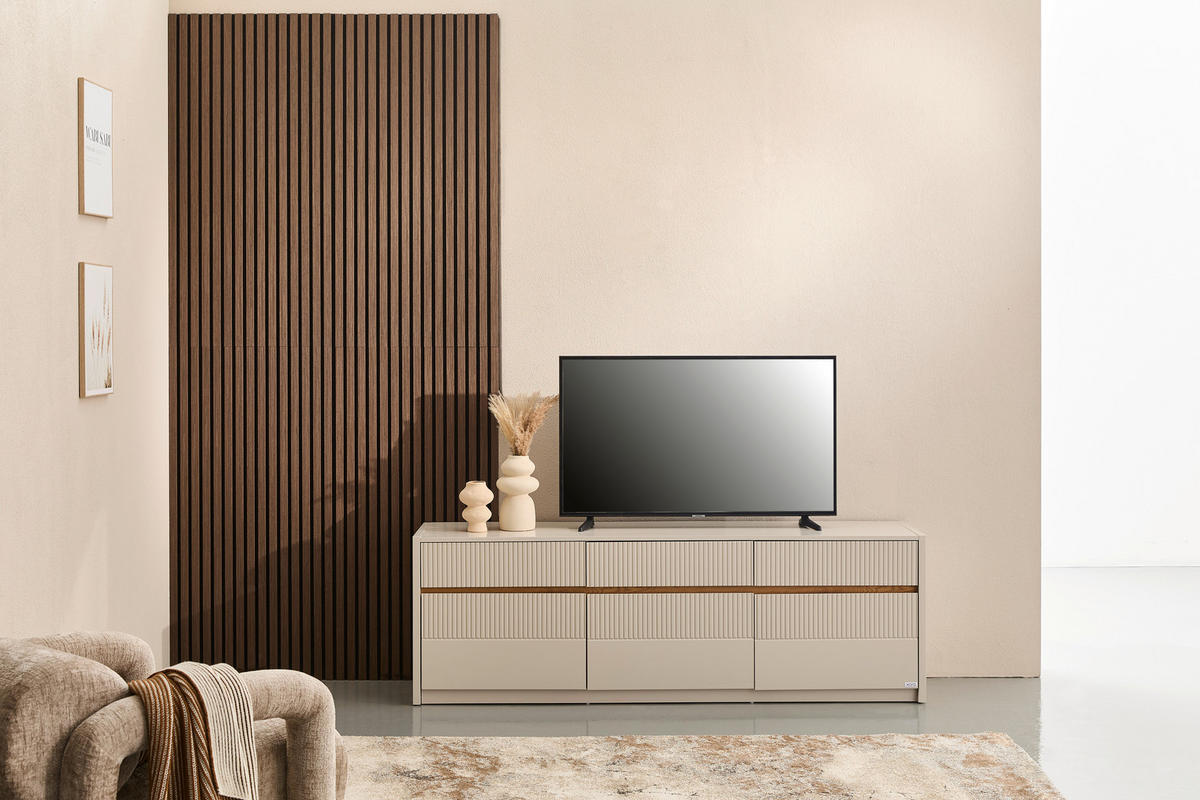 AKUSTICKÝ PANEL 60/120/2,1 cm   - šedá/černá, Basics, dřevo/kompozitní dřevo (60/120/2,1cm) - Boxxx