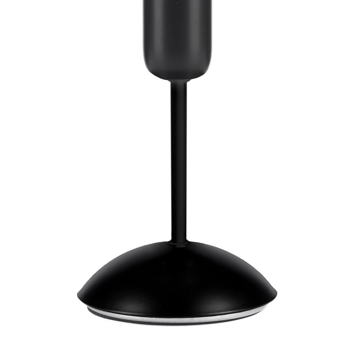 TISCHLEUCHTE 12/32 cm   - Schwarz, KONVENTIONELL, Metall (12/32cm)