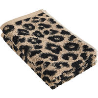 GÄSTETUCHSET Schwarz, Beige 30/50 cm  - Beige/Schwarz, Trend, Textil (30/50cm) - Dieter Knoll