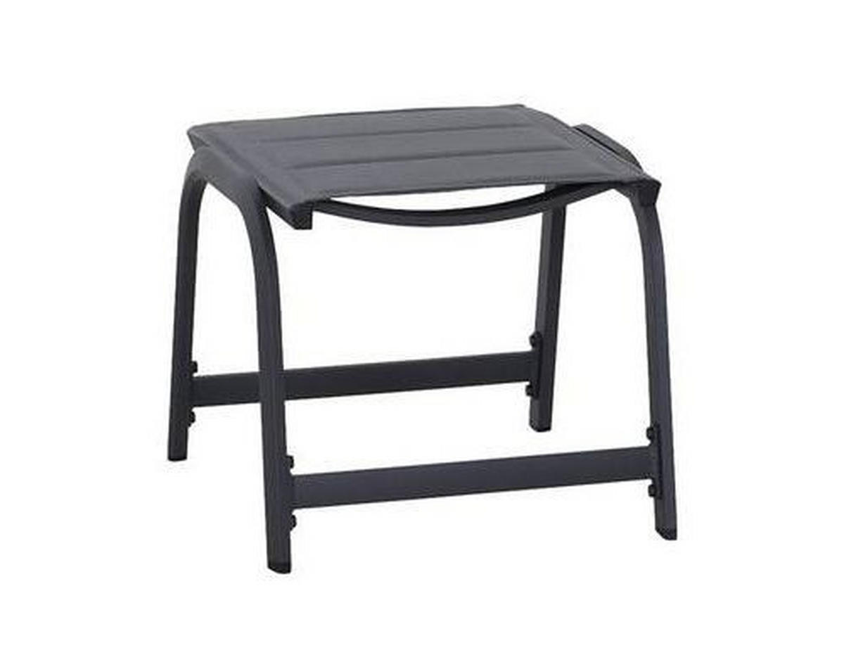 GARTENHOCKER in  - Anthrazit, KONVENTIONELL, Kunststoff/Metall (51/44/52cm) - Siena Garden
