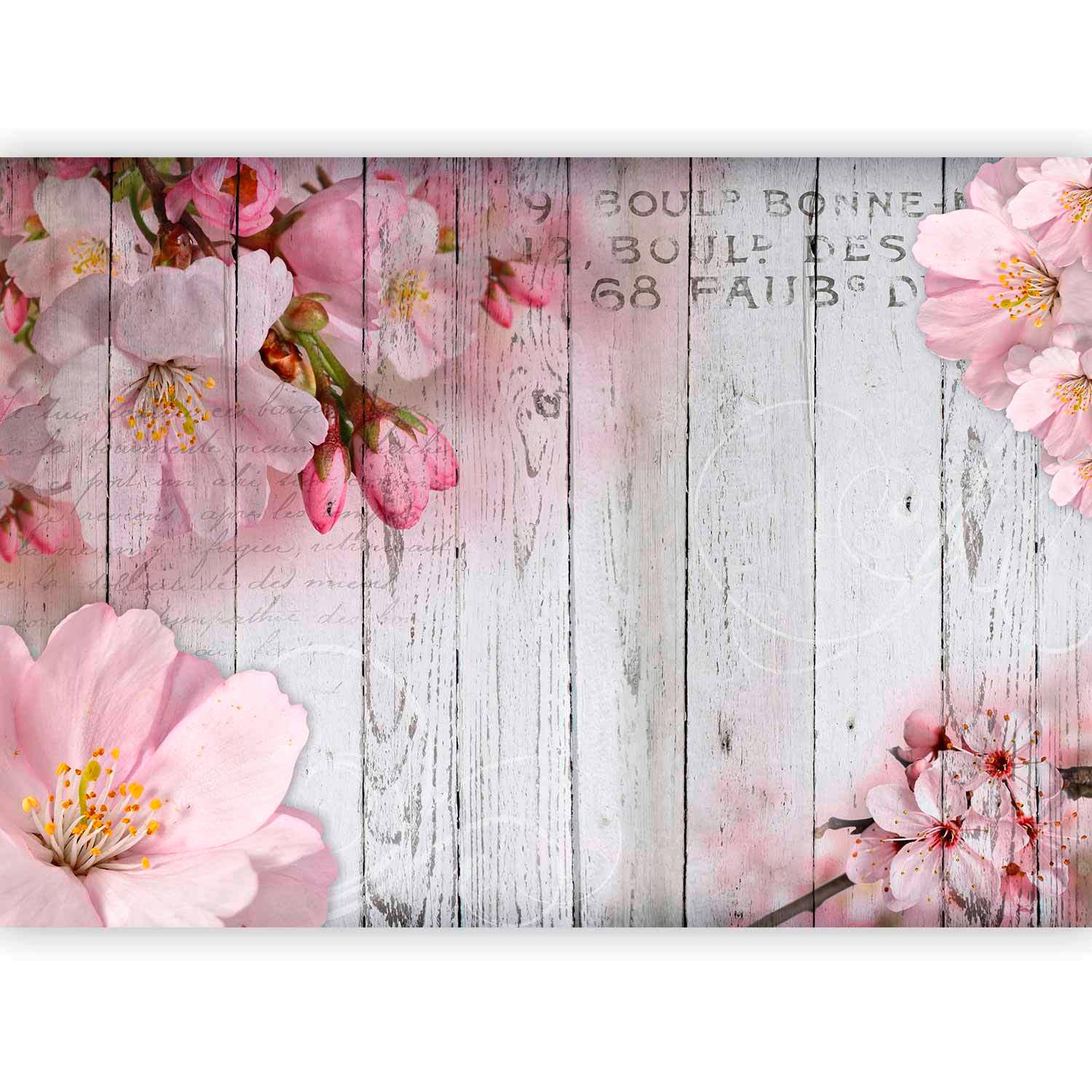 FOTOTAPETE  - Pink/Hellgrau, Basics, Textil (200/140cm) - artgeist