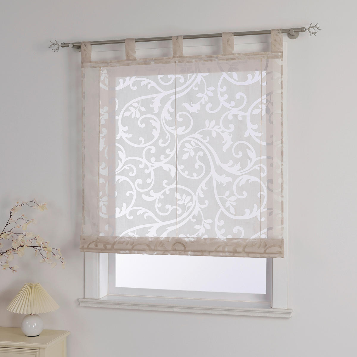 FALTROLLO  transparent  100/150 cm    - Sandfarben, Basics, Textil (100/150cm)