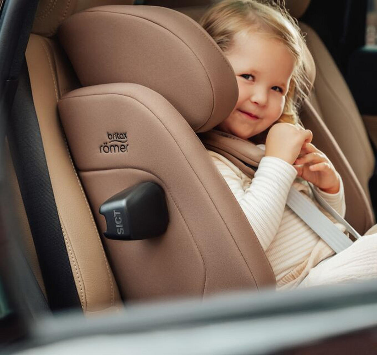KINDERAUTOSITZ Advansafix Pro  - Cognac, Basics, Kunststoff/Textil (44/60/48cm) - Britax Römer
