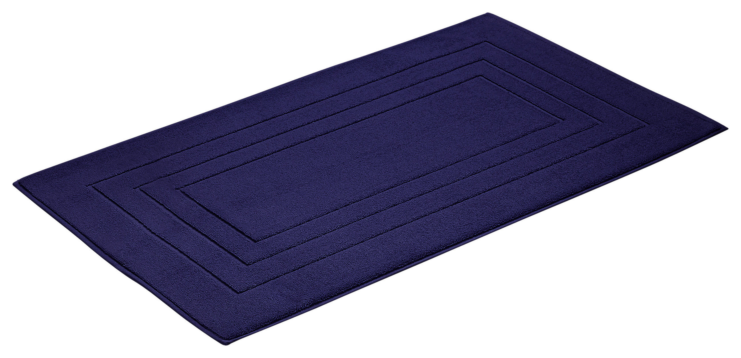 BADEMATTE Blau 67/120 cm  - Blau, Basics, Textil (67/120cm) - Vossen