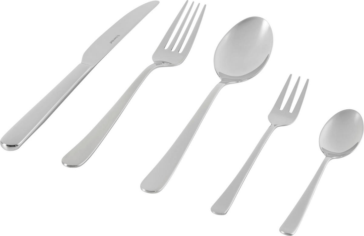 BESTECKSET 30-teilig Edelstahl  - MODERN, Metall - Berndorf