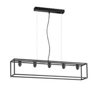 HÄNGLAMPA Modular XS 95/18/150 cm  - svart, Basics, metall (95/18/150cm) - Fischer & Honsel