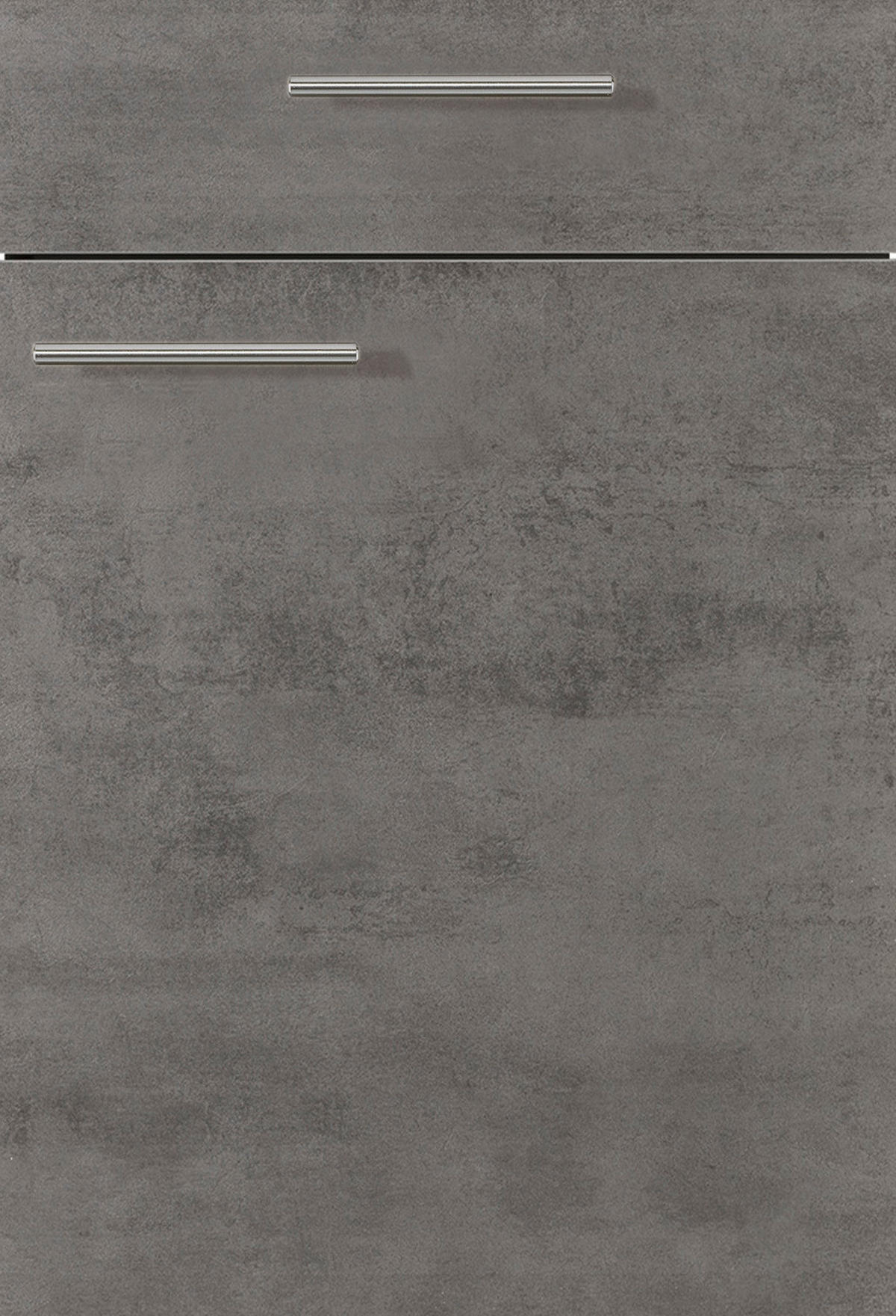 KÜCHENBLOCK 160 cm   in Graphitfarben, Weiß  - Schwarz/Graphitfarben, Design, Holzwerkstoff/Metall (160cm) - Pino