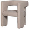 SESSEL in Bouclé Beige  - Beige, Design, Textil (64/70/64cm) - Livetastic