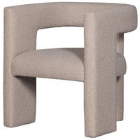 SESSEL in Bouclé Beige  - Beige, Design, Textil (64/70/64cm) - Livetastic