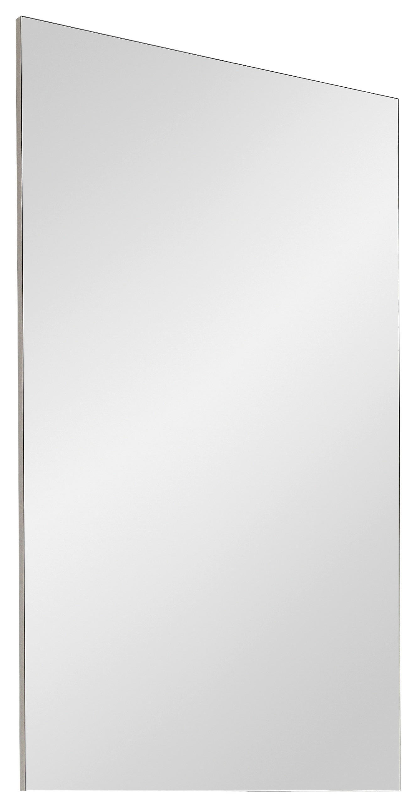 BADEZIMMERSPIEGEL 50/90/3,2 cm  - Eichefarben, LIFESTYLE, Glas/Holzwerkstoff (50/90/3,2cm) - Sadena