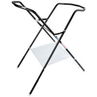 BADEWANNENSTÄNDER ECO  - Schwarz, Basics, Kunststoff/Metall (86/58/100cm) - My Baby Lou