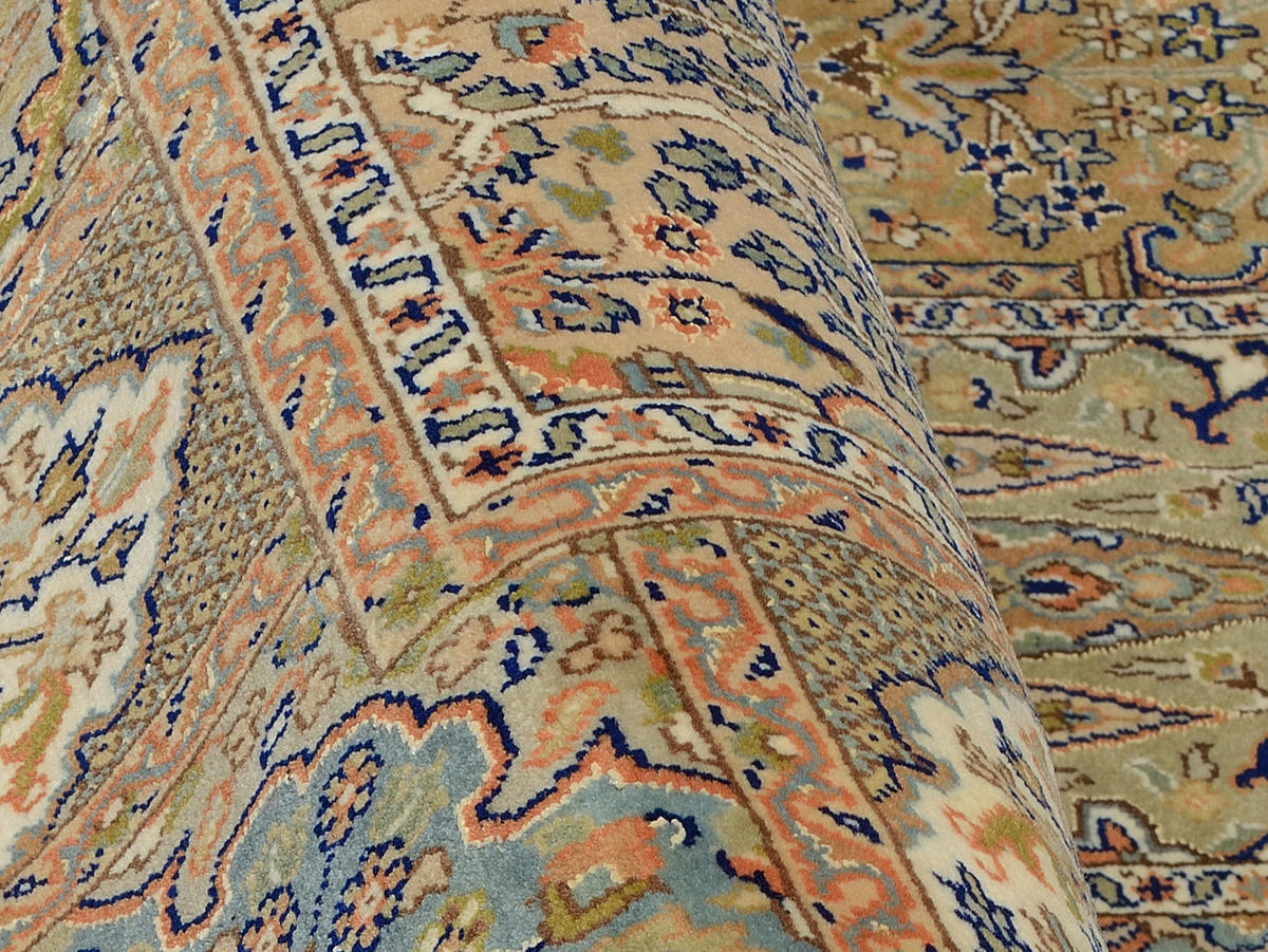 TEPPICH 200/300 cm Blau, Braun  - Blau/Braun, Design, Textil (200/300cm) - Cazaris