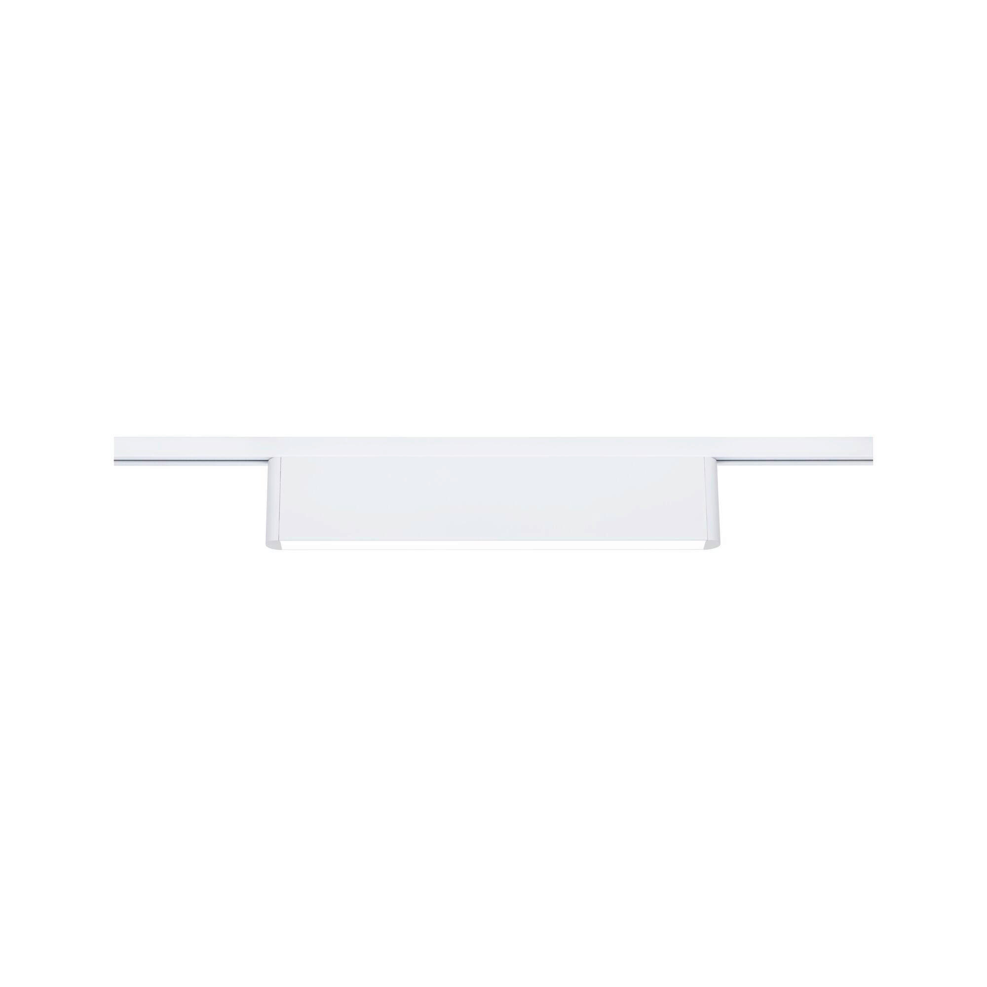 SCHIENENSYSTEM-STRAHLER URail Ceris 37,2/7,4/2,3 cm   - Weiß, Basics, Metall (37,2/7,4/2,3cm) - Paulmann