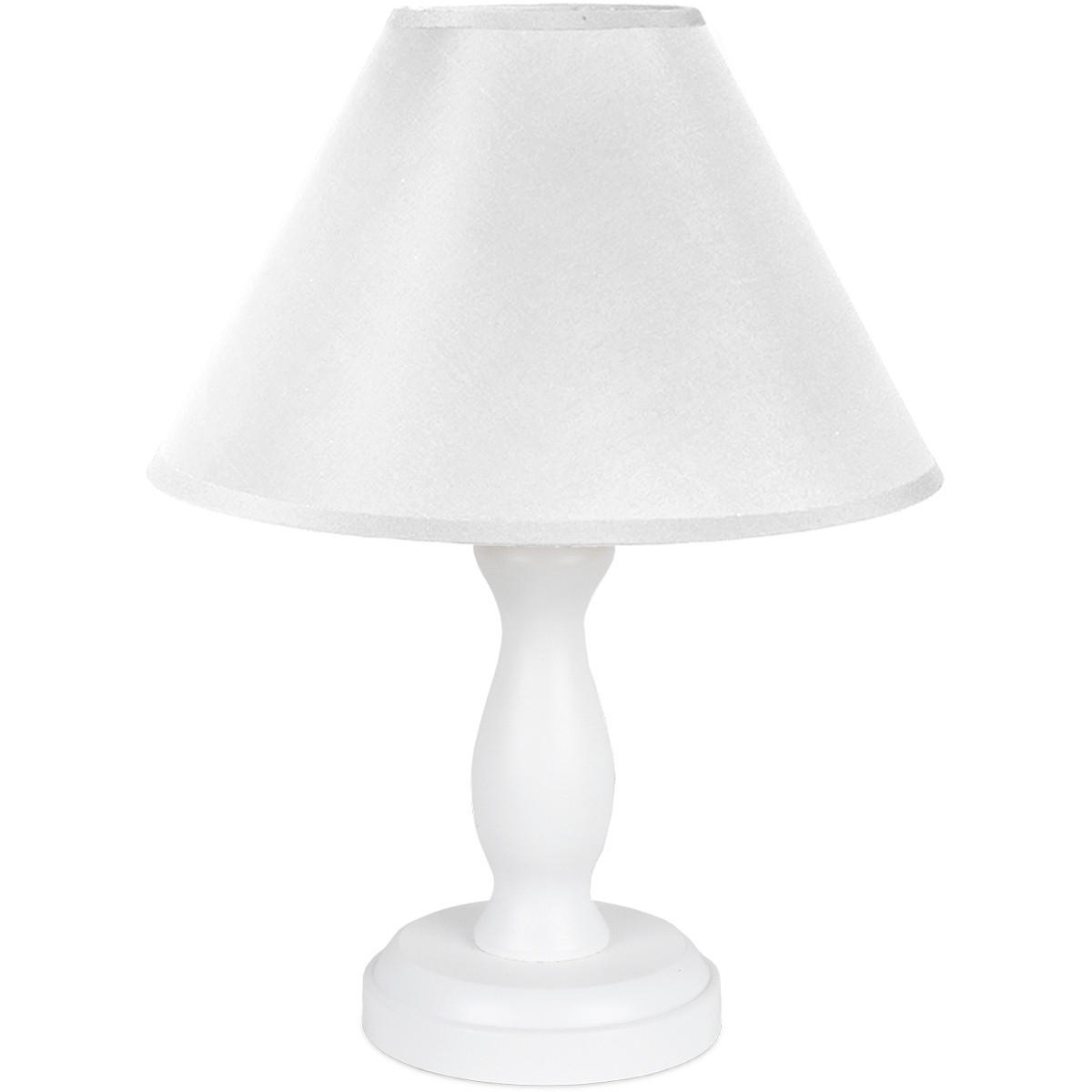 XXXLutz Tischleuchte Stefi Weiß 28 cm