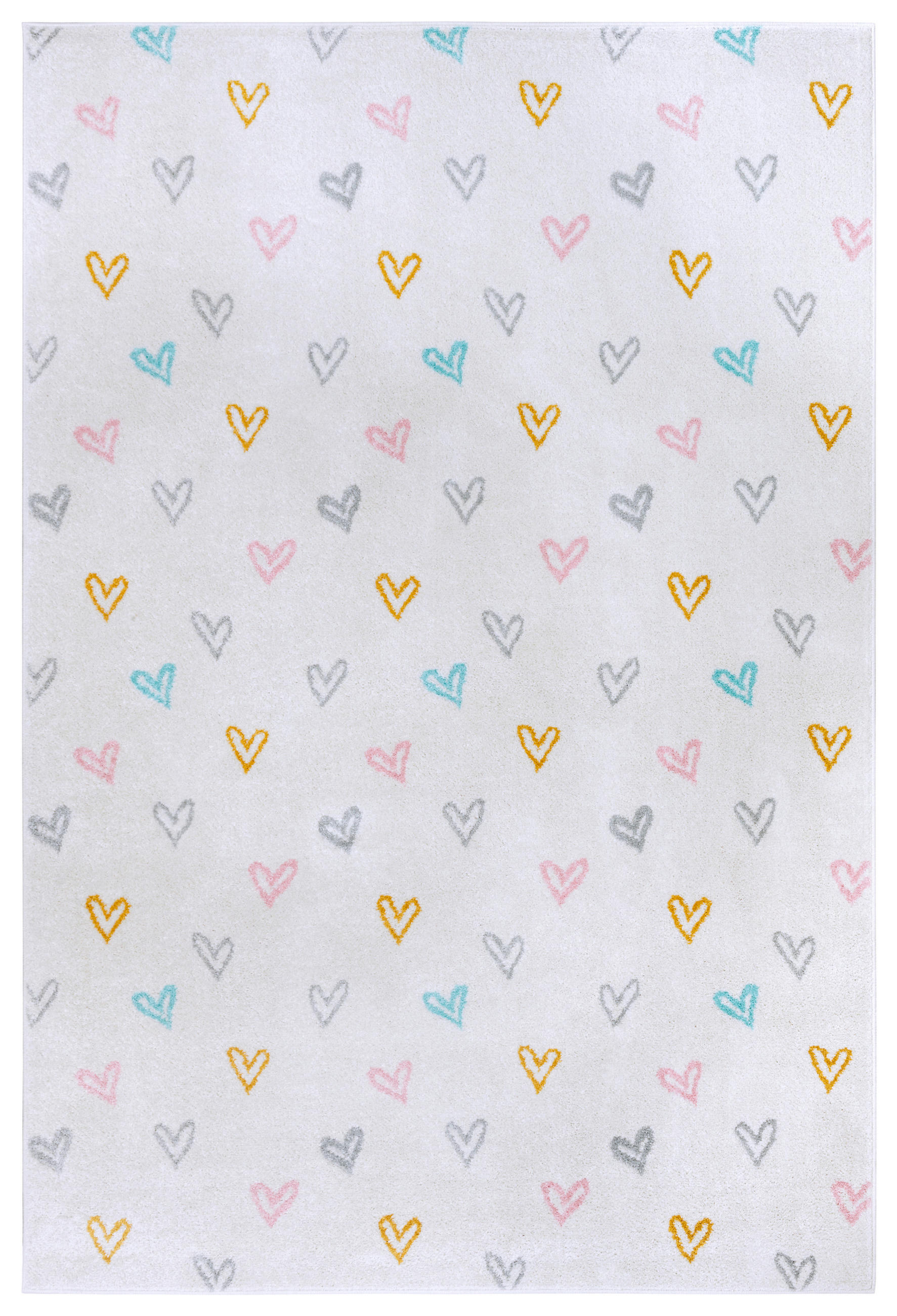 KINDERTEPPICH 120/170/170 cm Adventures  - Multicolor/Creme, Design, Kunststoff/Textil (120/170/170cm) - Ben'n'jen