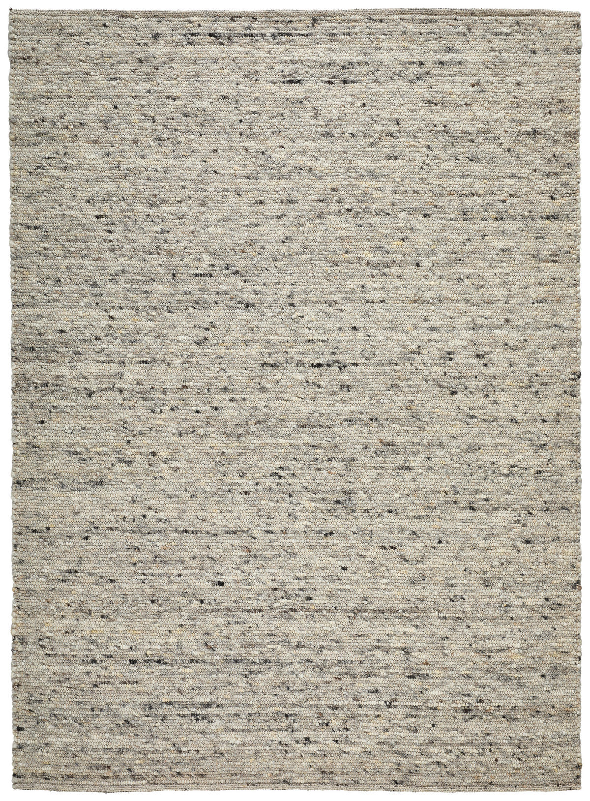 HANDWEBTEPPICH 90/160 cm Vieste Grau  - Grau, Basics, Textil (90/160cm) - Linea Natura