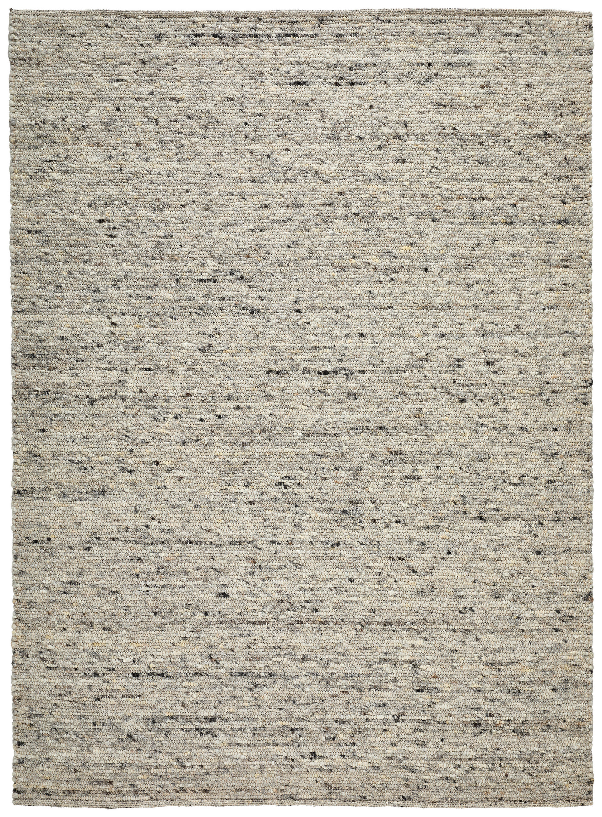 Linea Natura Handwebteppich Vieste Grau 60x110 cm