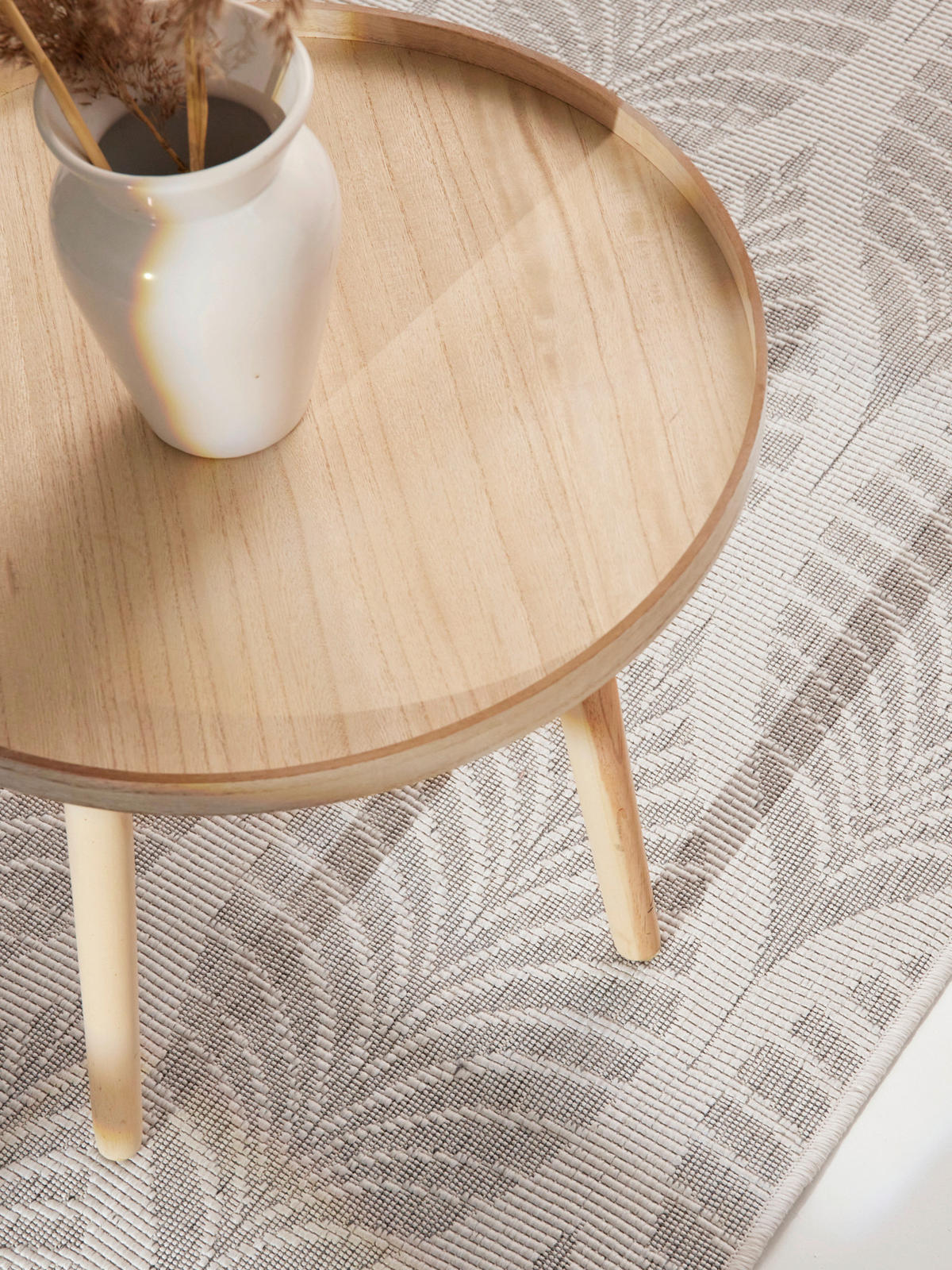 LÄUFER 80/250 cm Duet  - Weiß/Grau, Design, Kunststoff (80/250cm) - Hanse Home