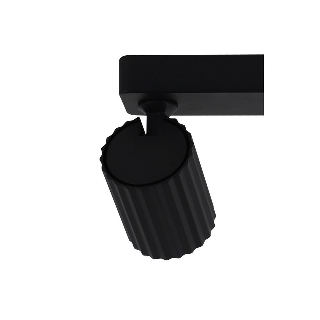 Thumbnail - Strahler Tokio, Schwarz, Metall, 25x11.2 cm, RoHS, Lampen & Leuchten, Innenbeleuchtung, Spots & Strahler