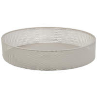 SERVIERTABLETT 25/5 cm    - Grau, LIFESTYLE, Metall (25/5cm) - Ambia Home