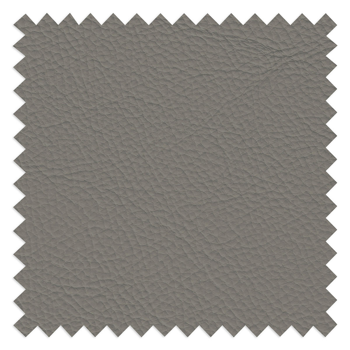 ECKSOFA  in Echtleder Grau  283/228 cm  - Silberfarben/Grau, Design, Leder/Metall (283/228cm) - Livetastic