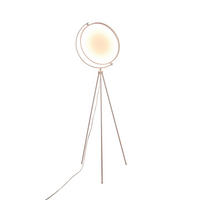 LED-STEHLEUCHTE 41/156 cm    - Weiß, Design, Kunststoff/Textil (41/156cm) - Näve
