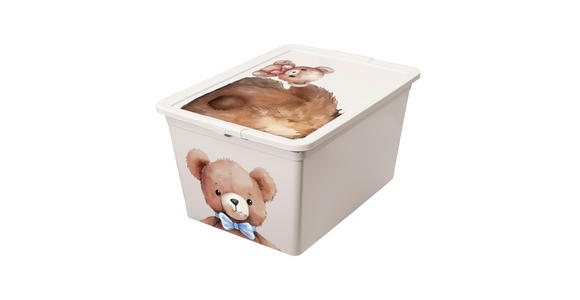 SPIELZEUGBOX 48,5/36/25 cm  - Beige, Basics, Kunststoff (48,5/36/25cm) - My Baby Lou