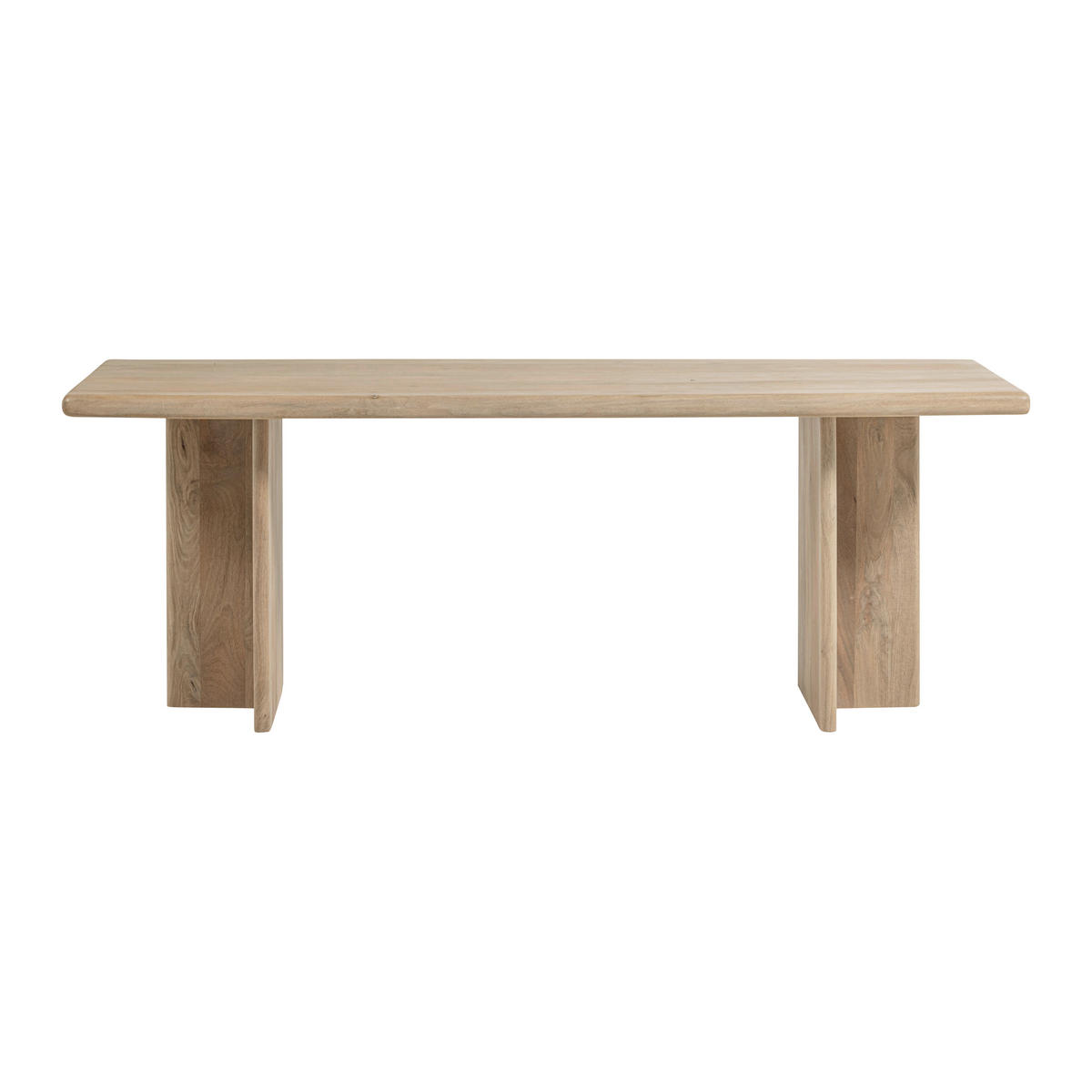 ESSTISCH 180/90/76 cm Echtholz  Holz in verschiedenen Größen erhältlich rechteckig Naturfarben  - Naturfarben, MODERN, Holz (180/90/76cm) - Livetastic