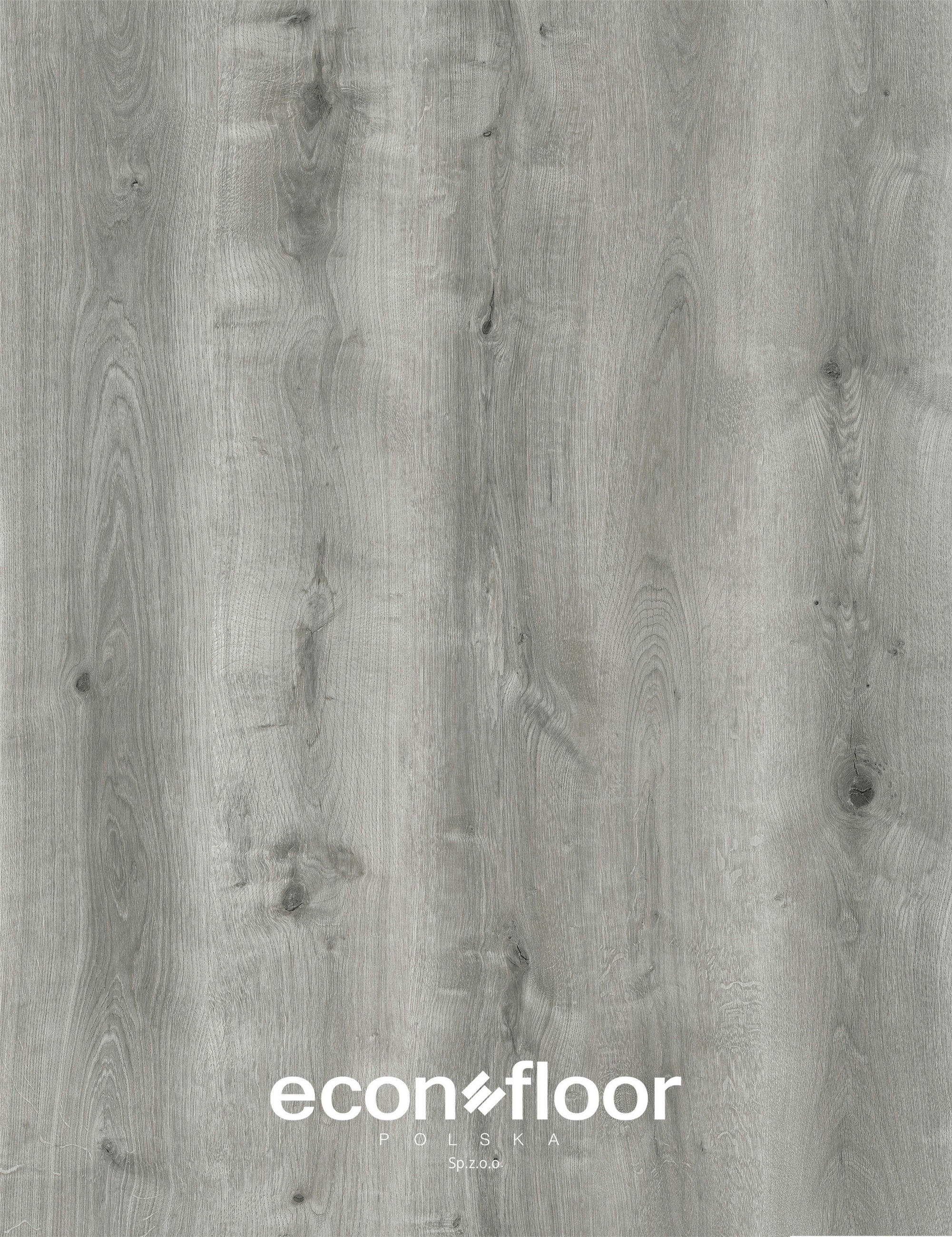VINYLBODEN Econfloor LA BOHEME 55 ONTANO GREY  per  m² - Grau, Basics, Kunststoff/Stein (23/128/0,57cm)