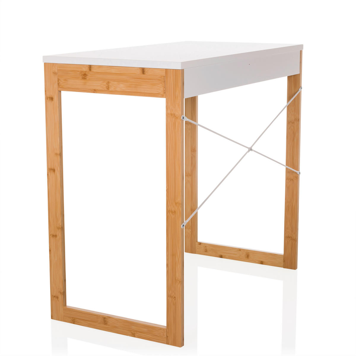 SKRIVBORD 80/75/42 cm  i vit  - vit, Modern, trämaterial/trä (80/75/42cm) - MID.YOU