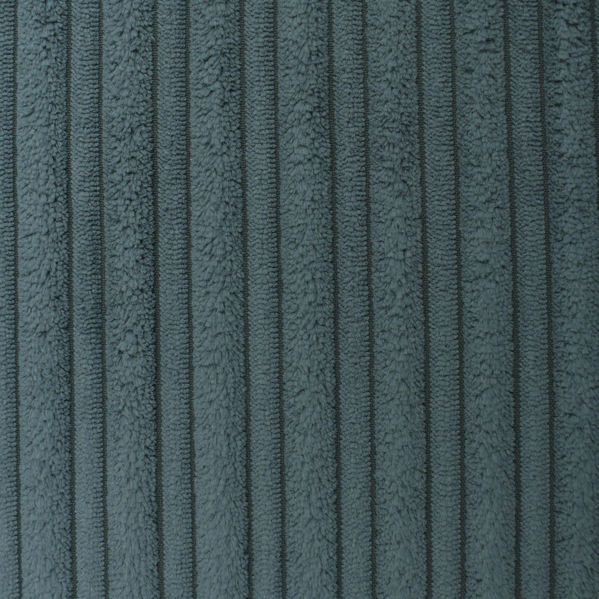 ECKSOFA Blau Cord  - Blau/Schwarz, KONVENTIONELL, Textil/Metall (173/276cm) - Carryhome