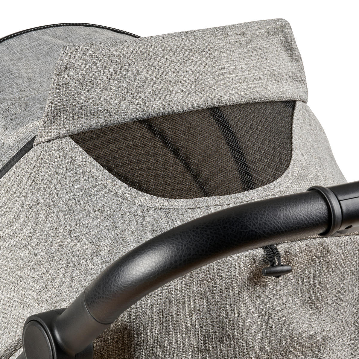 BUGGY  - Schwarz/Grau, Trend, Kunststoff/Textil (55/56/107cm) - Jimmylee