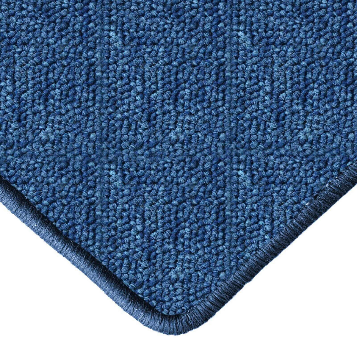 WEBTEPPICH  Wohnzimmer 80/150 cm London Blau rechteckig  - Blau, Basics, Kunststoff/Textil (80/150cm) - Floordirekt
