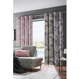 ÖSENVORHANG halbtransparent  - Rosa, Design, Textil (140/245cm) - Esposa