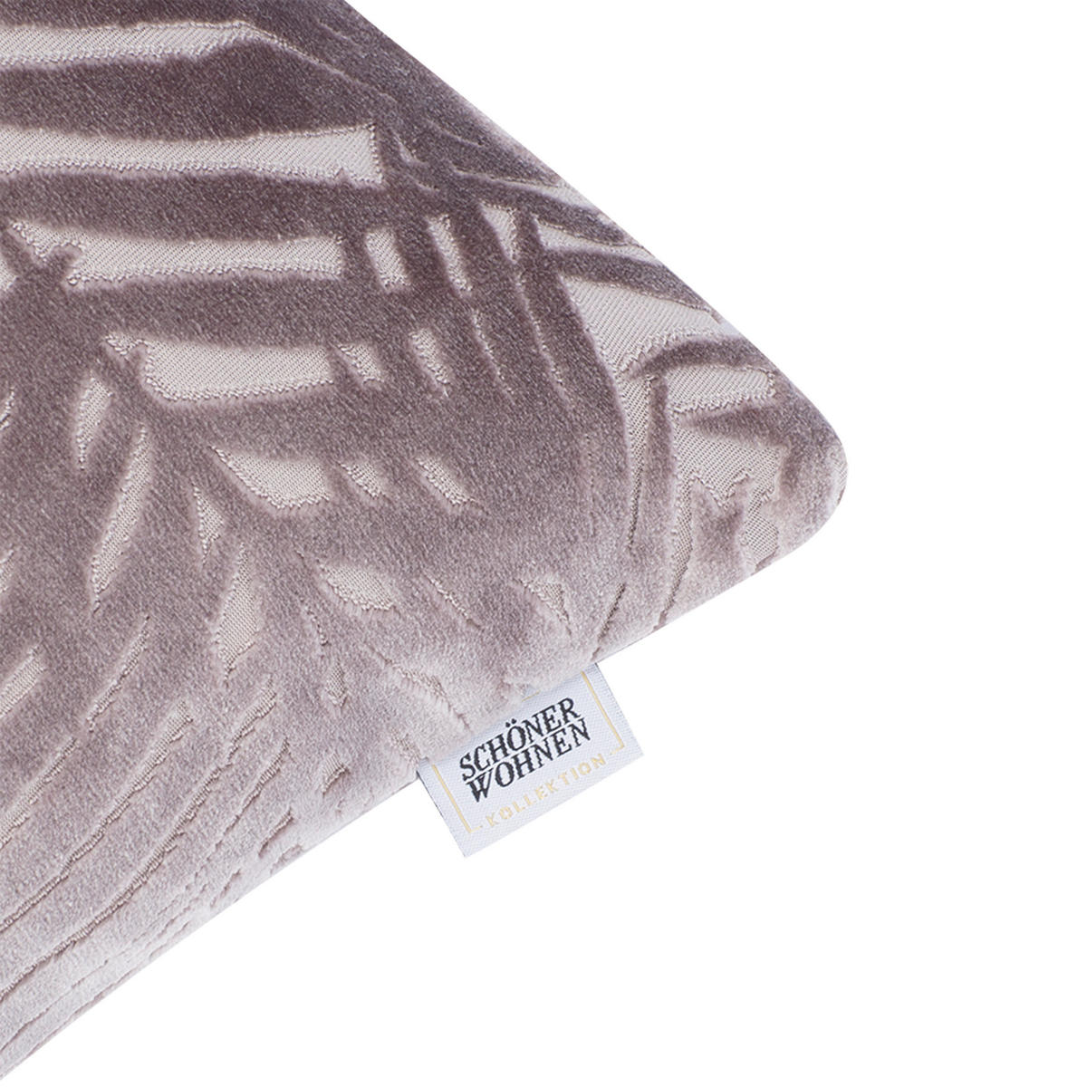 KISSENHÜLLE Florance 45/45 cm  - Schlammfarben, KONVENTIONELL, Textil (45/45cm) - Schöner Wohnen
