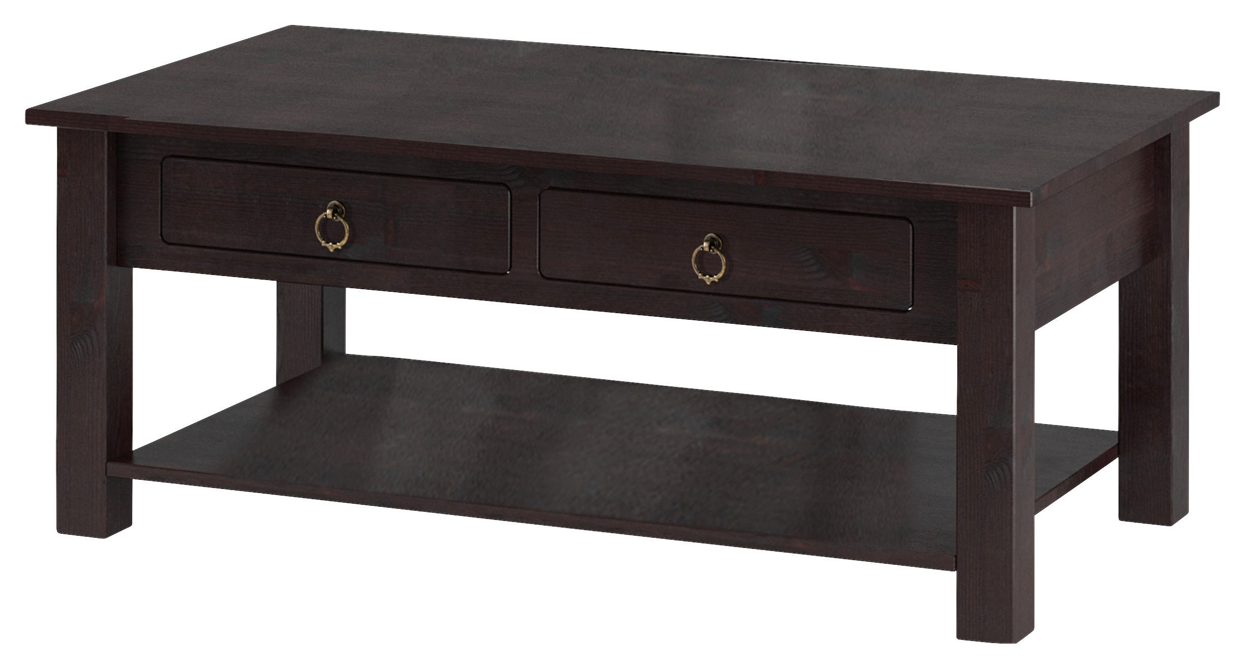 COUCHTISCH Kiefer 110/45/60 cm rechteckig Braun  - Braun, Design, Holz (110/45/60cm) - MID.YOU